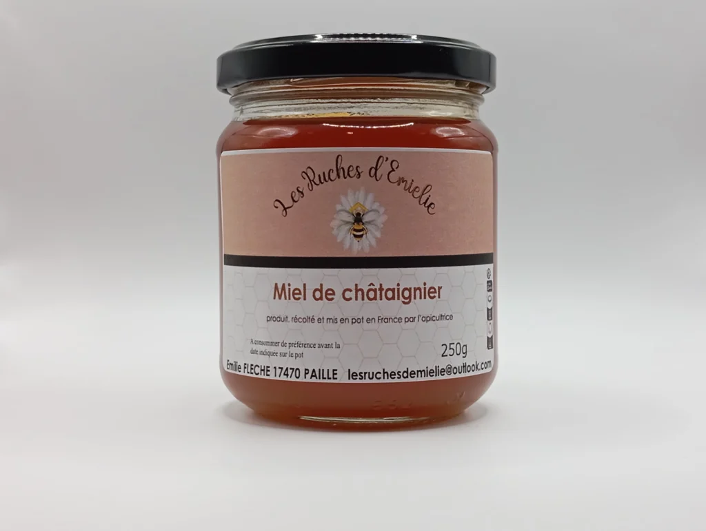 pot de Miel de châtaignier
