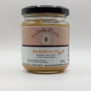 pot de Moutarde miel cumin