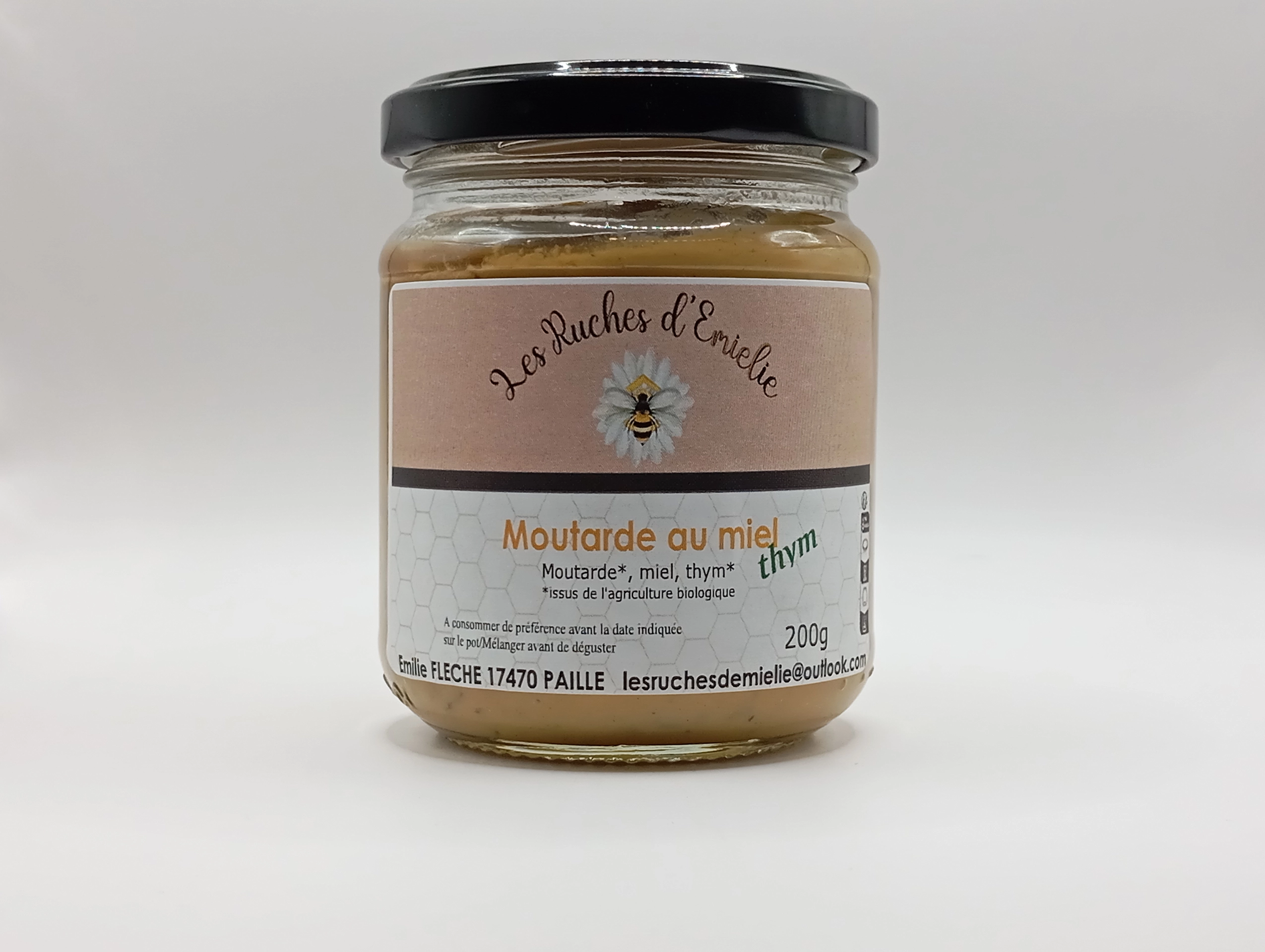 pot de Moutarde miel thym