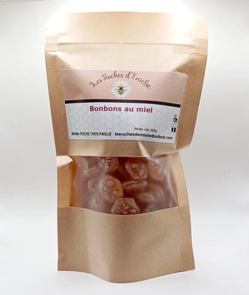 paquet de Pastilles miel 15%