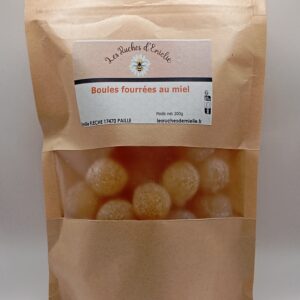 Boules fourrées au miel